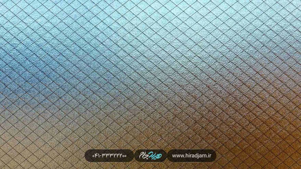 شیشه مسلح سیمی