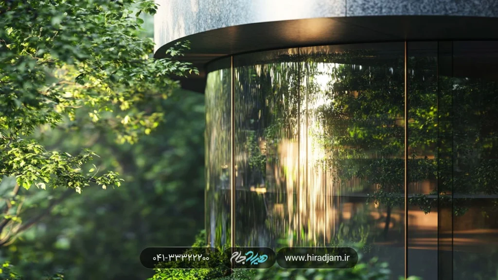 شیشه خم رفلکس