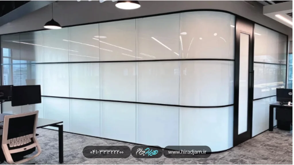 شیشه خم ساتینا(مات)