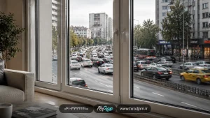 راهنمای انتخاب شیشه دوجداره برای کاهش صدای محیط و خیابان؛ بررسی ضخامت، اسپیسر و فریم